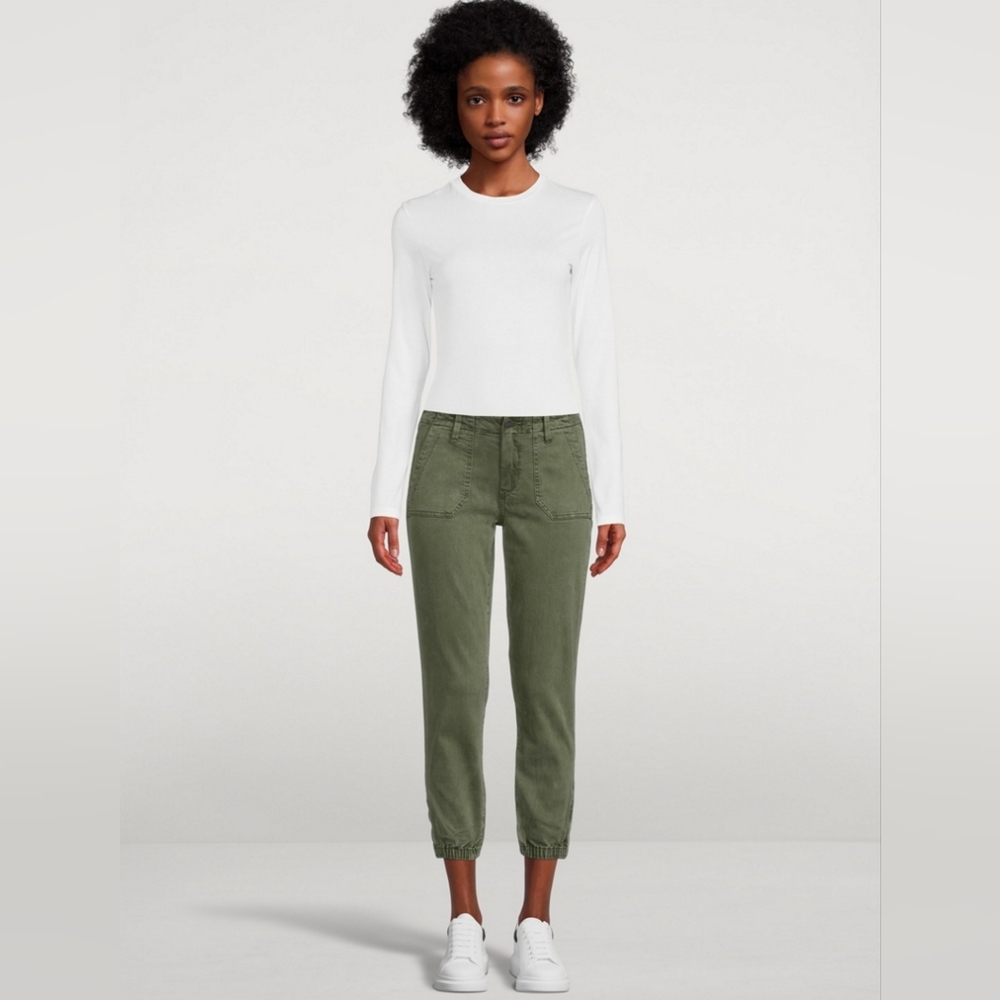 Olive Green Women's Jeans